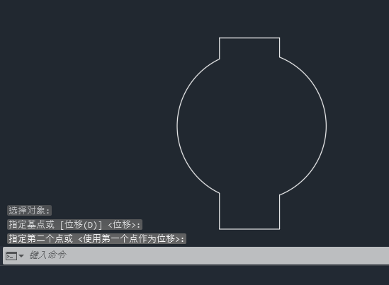 cad怎么拉伸图形变短