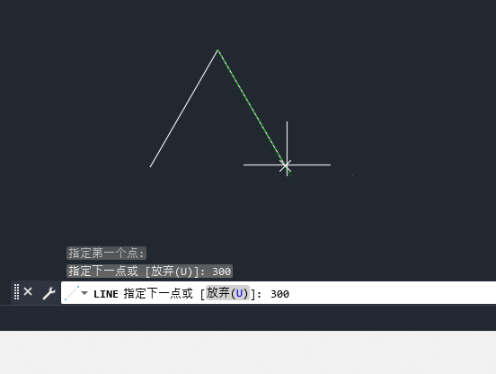 实心白色三角CAD怎么画