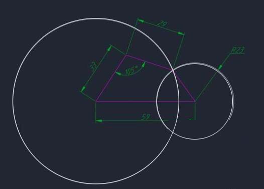 CAD三点位置怎么确定