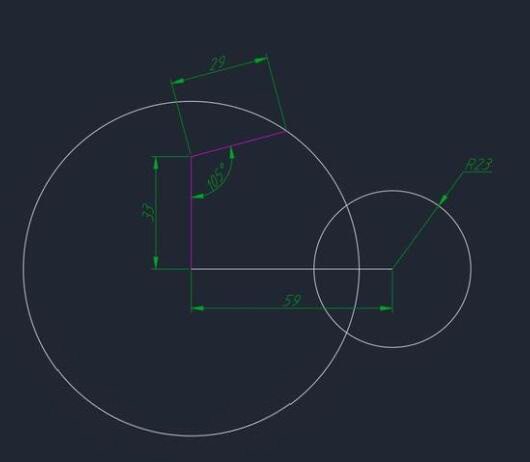 CAD三点位置怎么确定