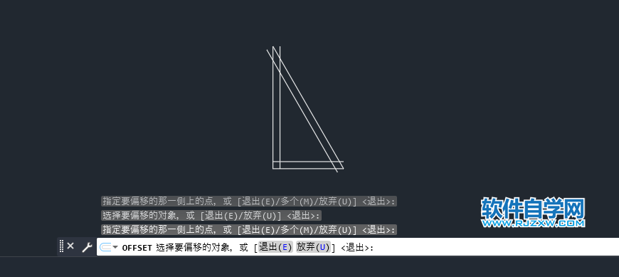 cad偏移距离不对