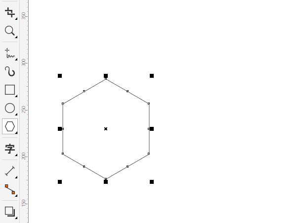 cdrX8多边形工具在哪