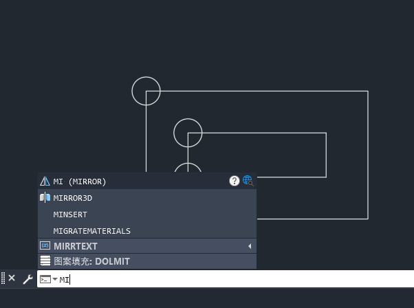 cad中镜像的快捷键是什么