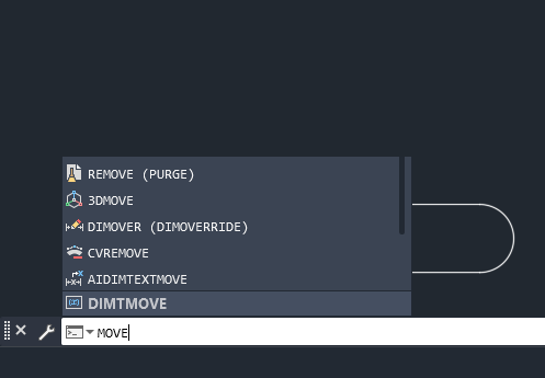 cad移动图形快捷键