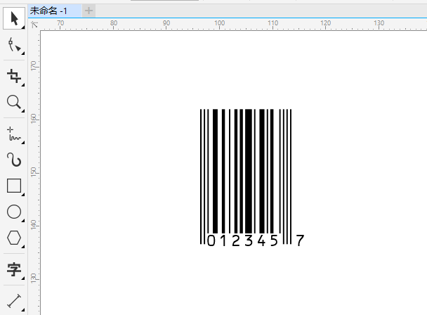 CDR如何插入UPC(E)条码