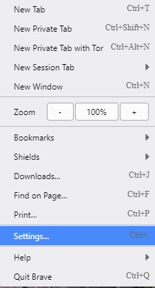 brave浏览器设置中文方法分享