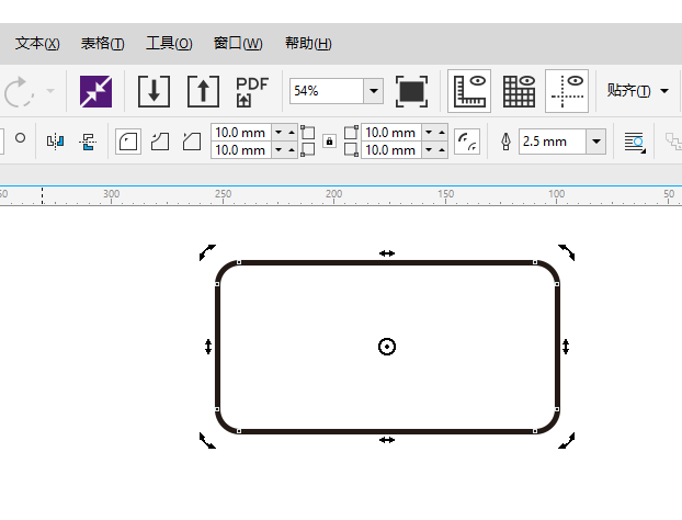 cdr怎么编辑矩形