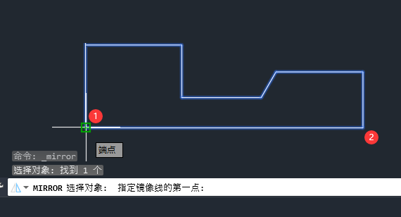 cad图形上下翻转