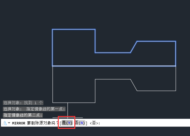 cad图形上下翻转