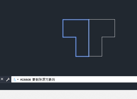 cad图形左右翻转