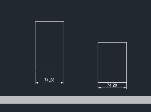 cad怎么按照参照物比例缩放