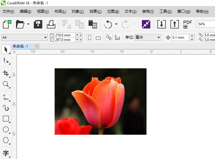 cdr怎么用矩形工具裁剪