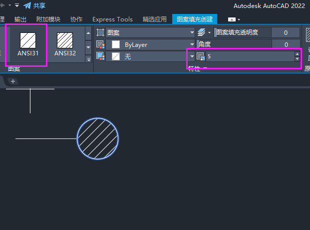 CAD2022如何画圆形地漏图形