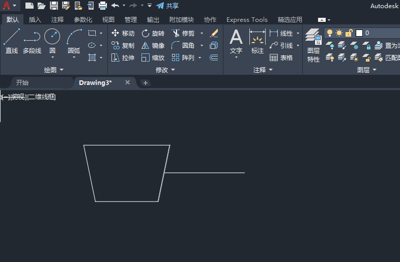 CAD如何画方形地漏图形