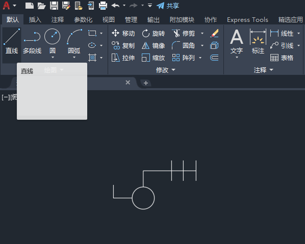CAD如何画水锤消除器图形
