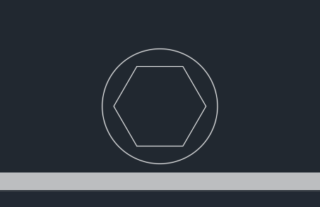 cad怎么在圆内画正多边形