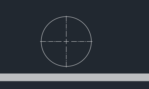 cad怎么快速画十字中心线