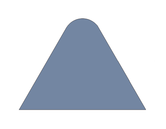 cdr三角形一个角改成圆弧