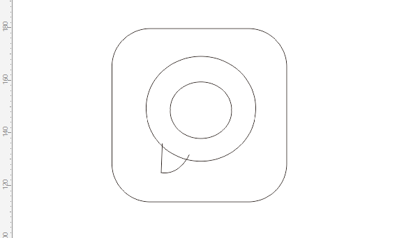 CDR怎么画vivo手机短信图标