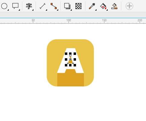 CDR画字体管家的图标
