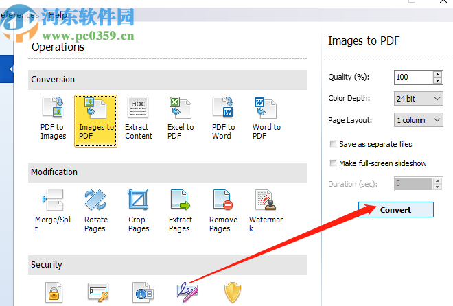 AlterPDF把图片转换成PDF文件的方法