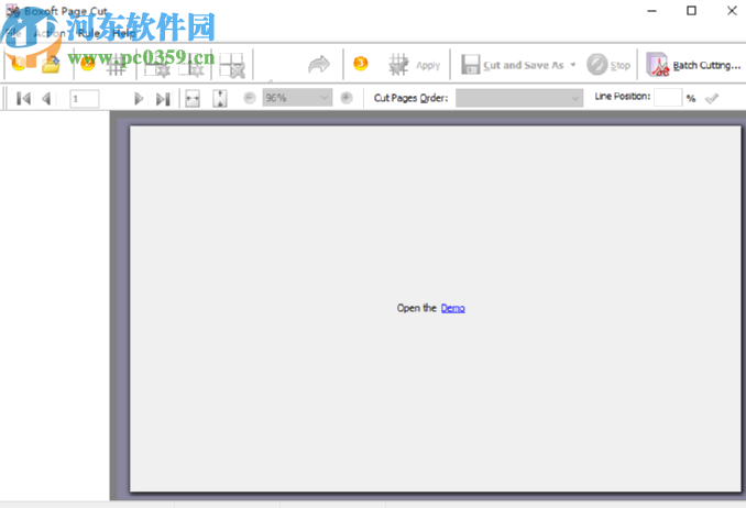 Boxoft PDF PageCut分割PDF文件的方法