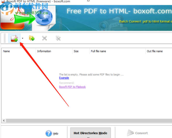 Boxoft PDF to Html将PDF转换成HTML的方法