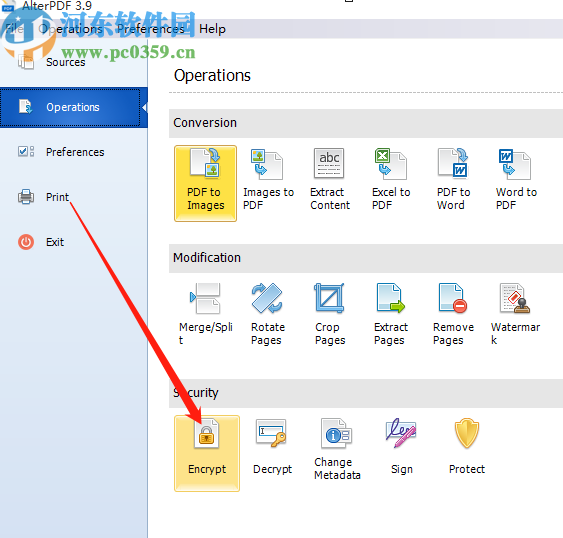 使用AlterPDF加密PDF文件的方法步骤