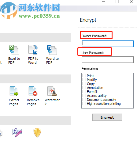 使用AlterPDF加密PDF文件的方法步骤
