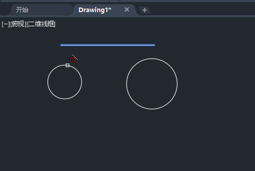 CAD相切约束怎么用