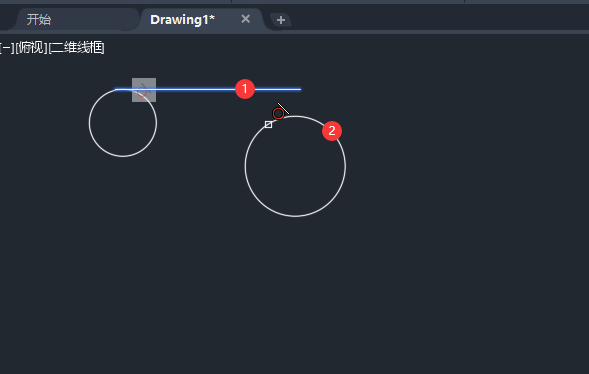 CAD相切约束怎么用