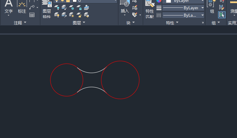 CAD怎么把不同颜色的线型改成统一颜色