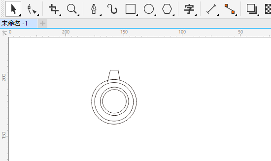 cdr如何画install图标