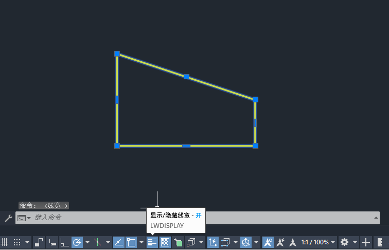 cad如何设置线宽为3毫米