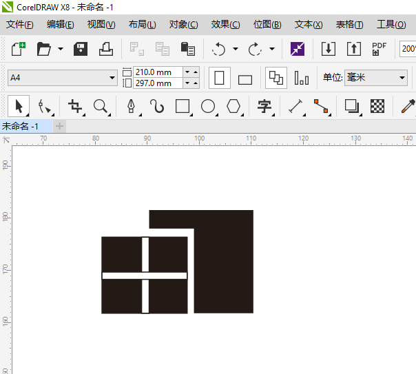 CDR怎么画赠品（Gift）图标