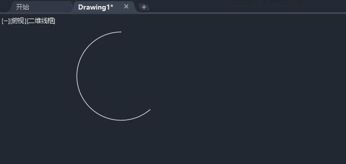 CAD半圆怎么标注