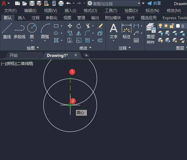 cad画圆形八个花瓣