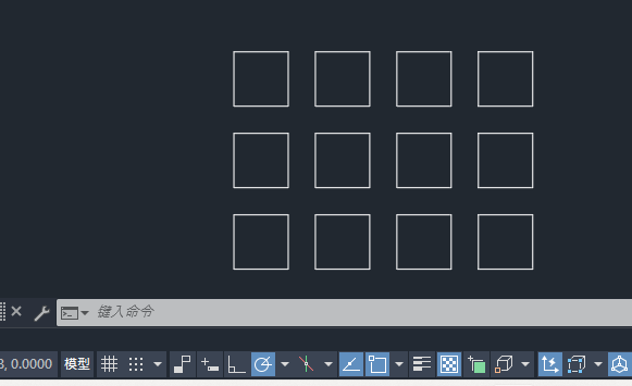 CAD矩形阵列怎么用