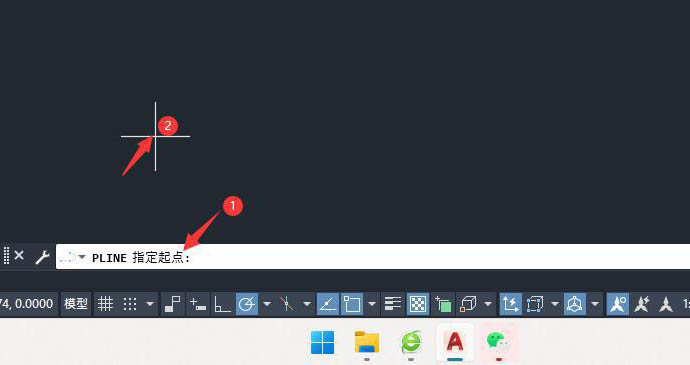 cad2022画连续不同半径的弧