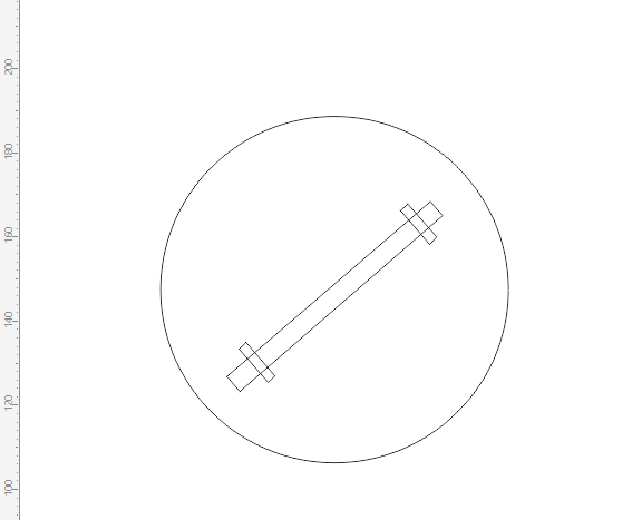 CDR怎么画哑铃图标