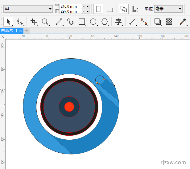 CDR怎么画2.5D的相片图标
