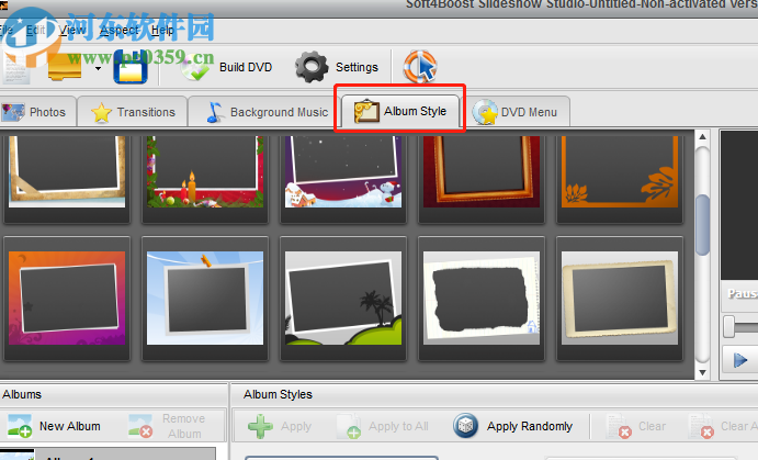 Soft4Boost Slideshow Studio制作图片幻灯片的方法