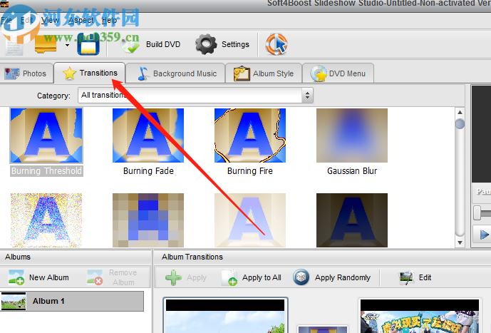 Soft4Boost Slideshow Studio制作图片幻灯片的方法