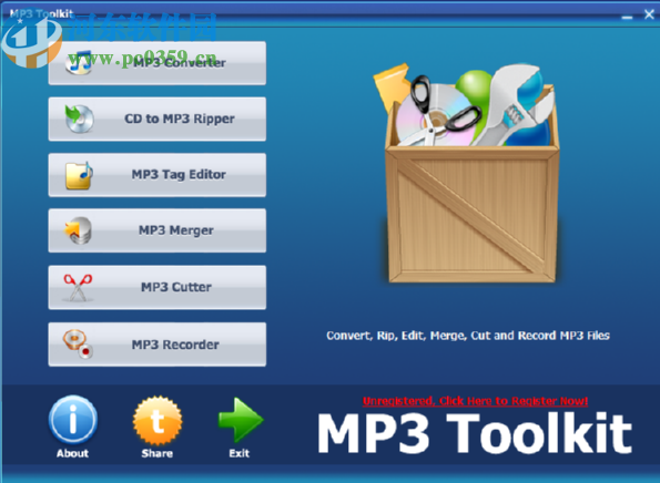 使用MP3 Toolkit剪切MP3音频的方法