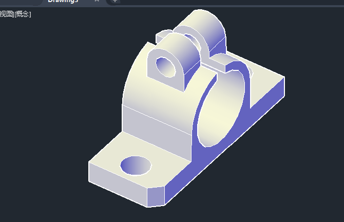cad怎么给实体倒角