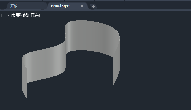 cad曲面加厚怎么用