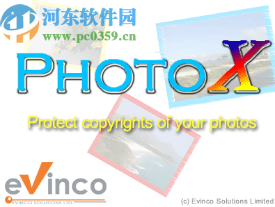 PhotoX给图片添加文字水印的方法