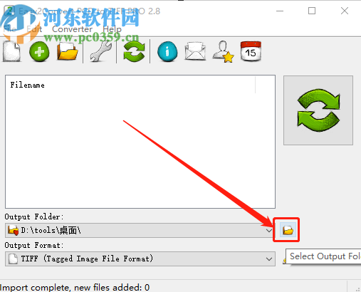 Easy2Convert PCD to TIFF将pcd文件转换成TIFF格式的方法