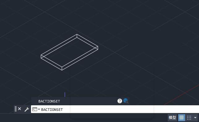 CAD2022中BACTIONSET命令是什么意思？