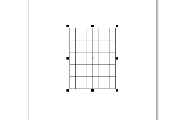 CDR怎么插入表格